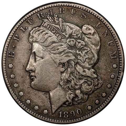 1890-CC Morgan Dollar - Very Fine+ - Carson City