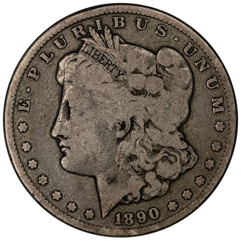 1890-CC Morgan Dollar - Very Good - Carson City