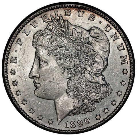 1890-CC Morgan Dollar - About Uncirculated PL