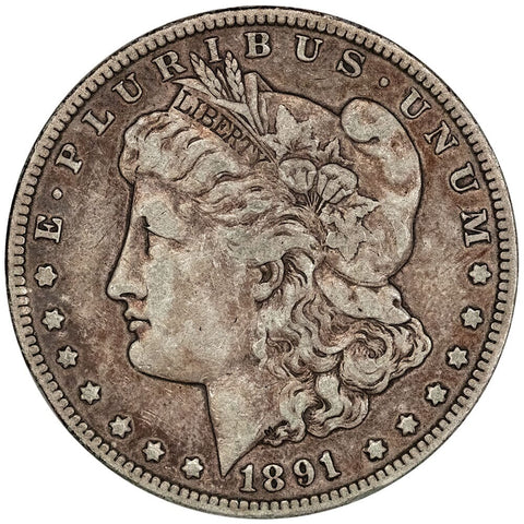 1891-CC Morgan Dollar - Very Fine - Carson City