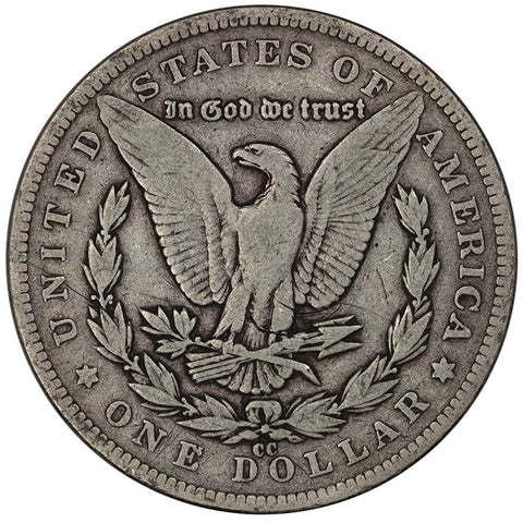 1891-CC Morgan Dollar - Very Good Details - Carson City