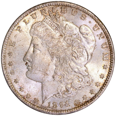 1891 Morgan Dollar - Brilliant Uncirculated