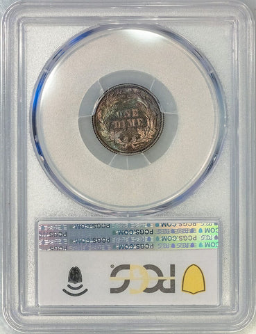 Proof 1892 Barber Dime - PCGS PR 65 - Pretty, Toned, Gem Proof