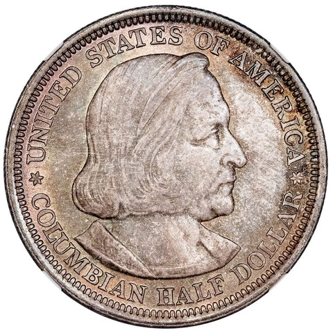 1892 Columbian Silver Commemorative Half Dollar - NGC MS 66