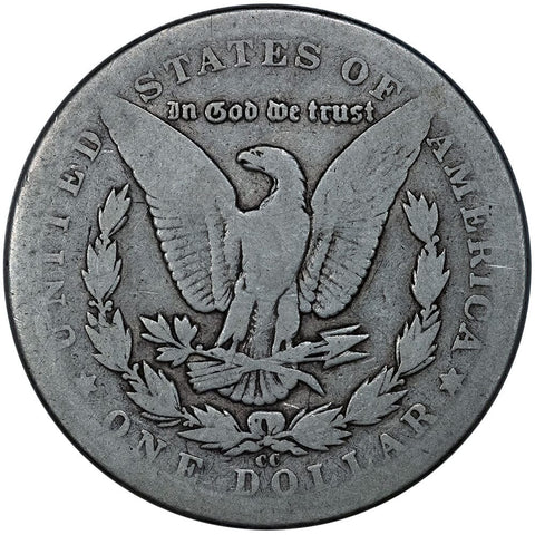 1892-CC Morgan Dollar - About Good - Carson City