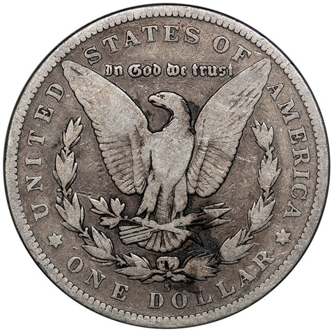 1892-S Morgan Dollar - Good+ Details - Tougher Date