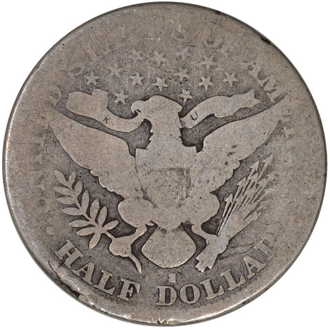 1893-S Barber Half Dollar - About Good