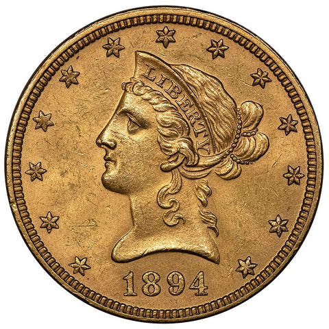 1894 $10 Liberty Gold Eagle - PQ Brilliant Uncirculated