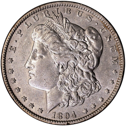 1894-O Morgan Dollar - About Uncirculated Details (Cleaned)