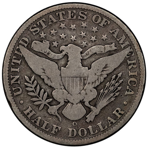 1894-O Barber Half Dollar - Very Good