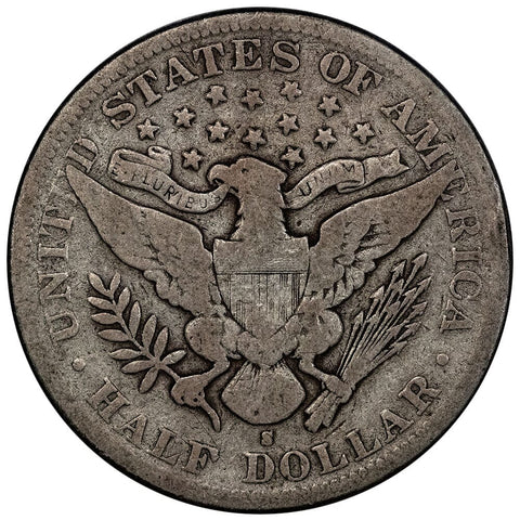1894-S Barber Half Dollar - Good