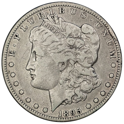 1895-O Morgan Dollar - Fine Details - 450,000 Coin Mintage