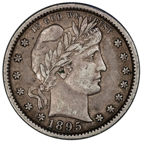 1895-S Barber Quarter - Extremely Fine