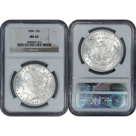 1886 Morgan Dollar - NGC MS 63 - Choice Brilliant Uncirculated