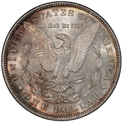 1896 Morgan Dollar - Toned Uncirculated