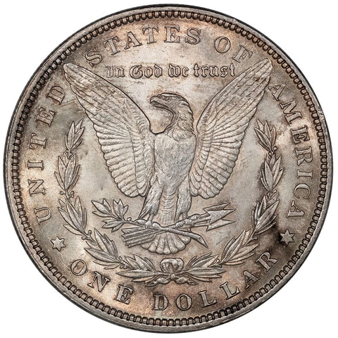 1896 Morgan Dollar - Toned Uncirculated