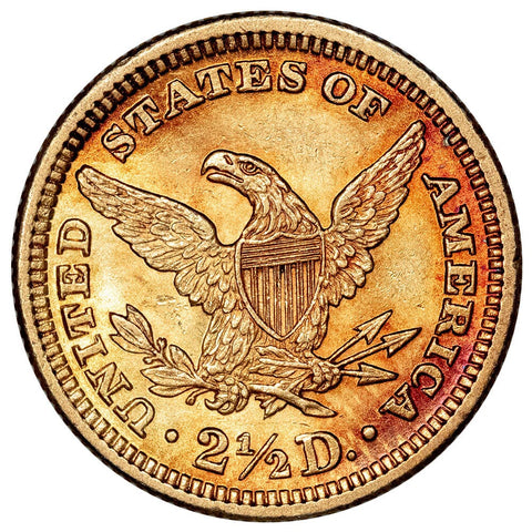 1897 $2.5 Liberty Gold Coin - Brilliant Uncirculated