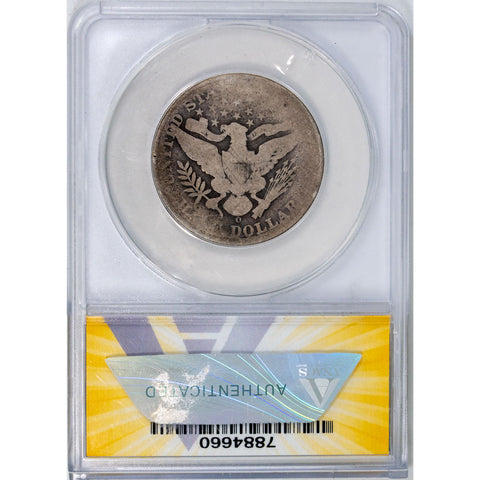 1897-O Barber Half Dollar - ANACS Fair 2 Details