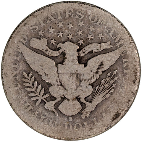 1897-S Barber Half Dollar - Good