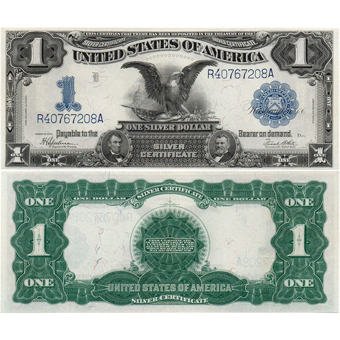 1899 Black Eagle $1 Silver Certificate Fr.236 - Crisp Uncirculated