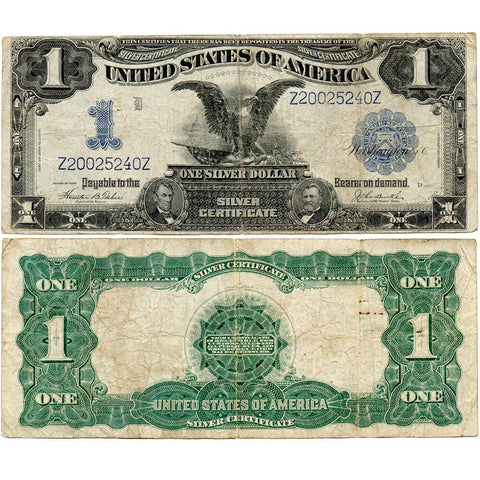 1899 Black Eagle $1 Silver Certificate Fr. 233 - Very Good+