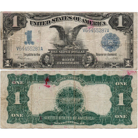 1899 Black Eagle $1 Silver Certificate Fr. 236 - Fine Detail