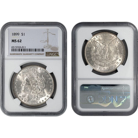 1899 Morgan Dollar - NGC MS 62 - Mintage 330,000