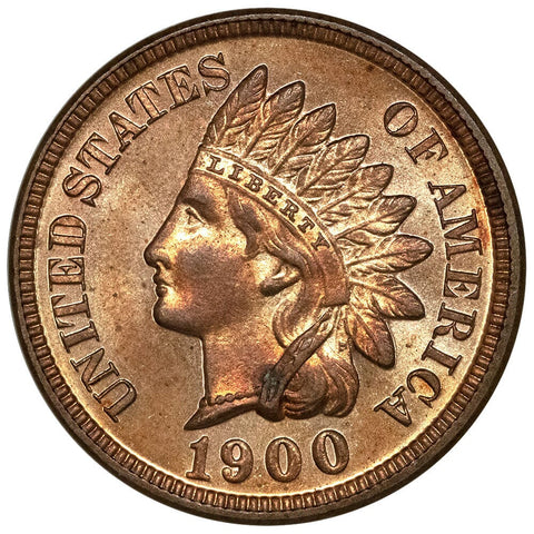 1900 Indian Head Cent - Red Proof