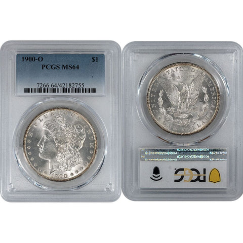 1900-O Morgan Dollar - PCGS MS 64 - Choice Brilliant Uncirculated