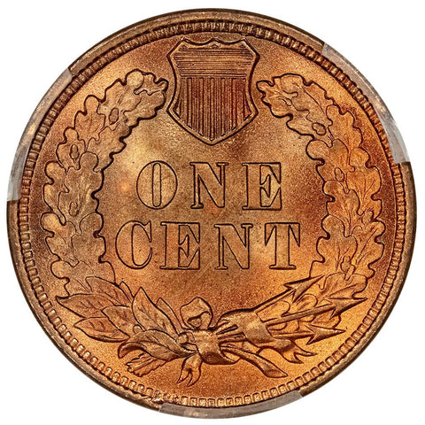 1901 Indian Head Cent - PCGS MS 65 Red - Blazing Red Gem Uncirculated