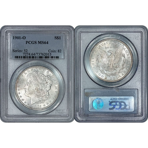 1901-O Morgan Dollar - PCGS MS 64 - Choice Brilliant Uncirculated