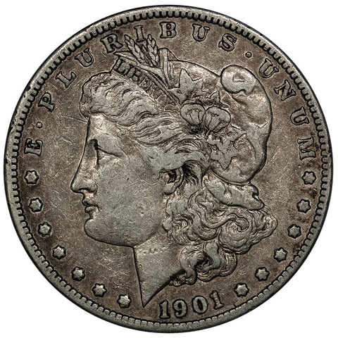 1901 Morgan Dollar - Fine+