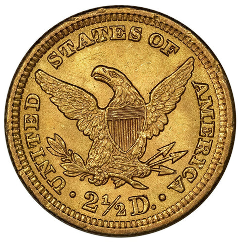 1902 $2.5 Liberty Gold Coin - Brilliant Uncirculated