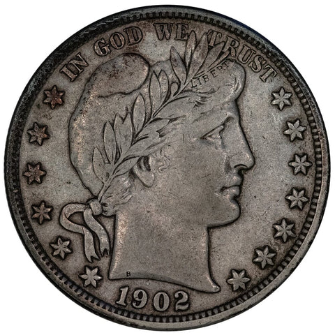 1902 Barber Half Dollar - Very Fine