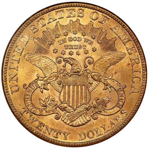 1903 $20 Liberty Double Eagle Gold Coin - NGC MS 63 - Choice Uncirculated