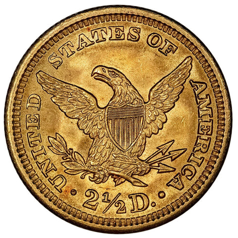 1903 $2.5 Liberty Gold Coin - Choice Brilliant Uncirculated