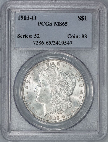 1903-O Morgan Dollar - Gem Brilliant Uncirculated - PCGS MS 65