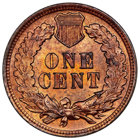 1904 Indian Head Cent - Red & Brown Uncirculated (Mostly Red)