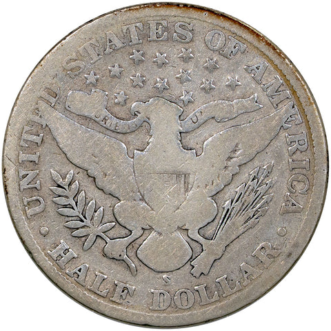 1904-S Barber Half Dollar - Good Details