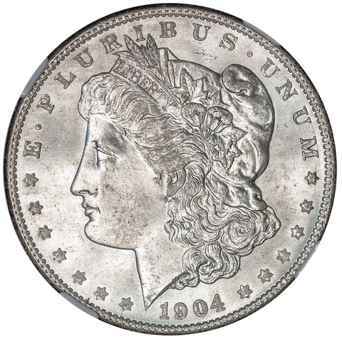 1904-O Morgan Dollar - NGC MS 65 - Gem Brilliant Uncirculated