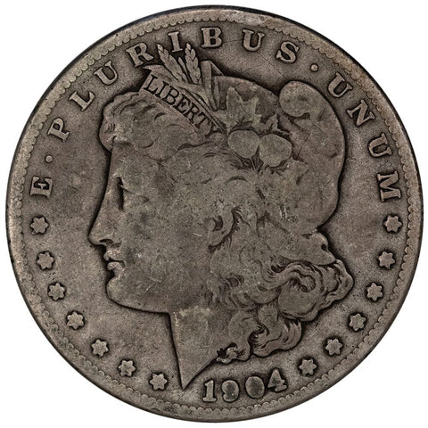 1904-S Morgan Dollar - Good+ - Slightly Tougher Date