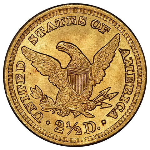 1905 $2.5 Liberty Gold Coin - Brilliant Uncirculated