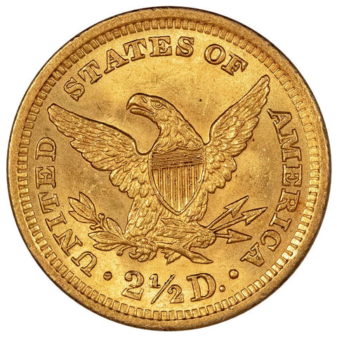 1905 $2.5 Liberty Gold Coin - Uncirculated Detail (Ex-Jewelry)