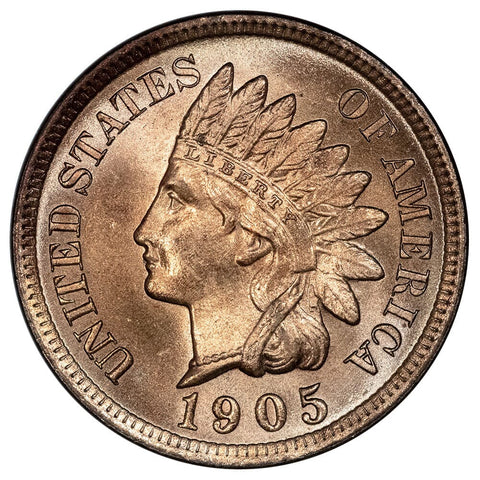 1905 Indian Head Cent - Uncirculated Red
