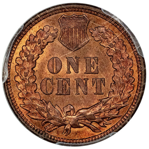 1906 Indian Head Cent - PCGS MS 65 RB - Gem Red & Brown Uncirculated