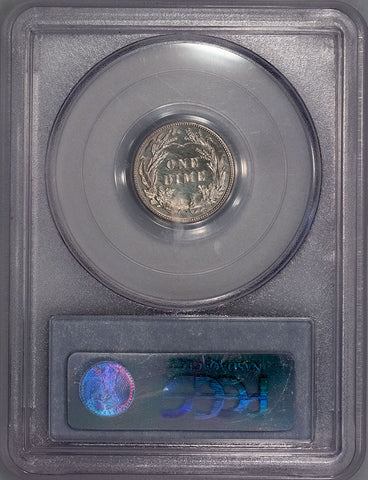 Proof 1907 Barber Dime - PCGS PR 62 - Low 575 Mintage