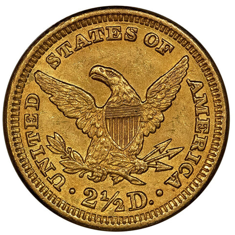 1907 $2.5 Liberty Gold Coin - About Uncirculated