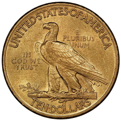 1908 $10 Indian Gold Coin - About Uncirculated