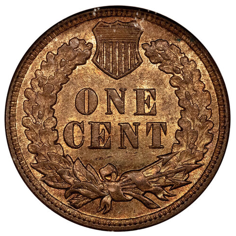 1909 Indian Cent - NGC MS 63 BN - Choice Uncirculated Brown