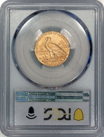 1909-D $5 Indian Half Eagle Gold Coin - PCGS MS 64 - Choice Uncirculated